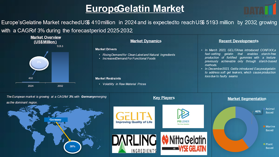 Europe Gelatine Market 2025