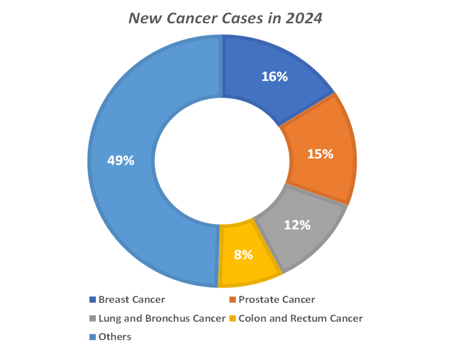 New Cancer Cases in 2024