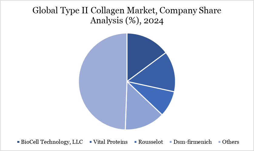 Type II Collagen Market Company Share Analysis