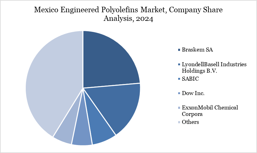 Mexico Engineered Polyolefins Market, Company Share Analysis, 2024