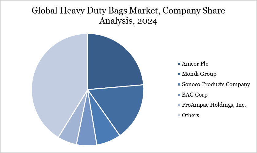 Global Heavy Duty Bags Market, Company Share Analysis, 2024