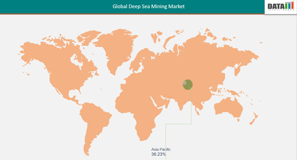 Deep-Sea Mining Market Geographical Penetration,By Region 2024 || DataM Intelligence 