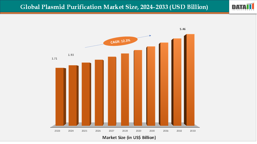 Global Plasmid Purification Market Size, 2023-2033 || DataM Intelligence