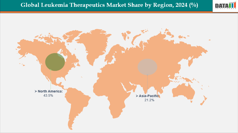 Global Leukemia Therapeutics Market Geographical Analysis, By Region