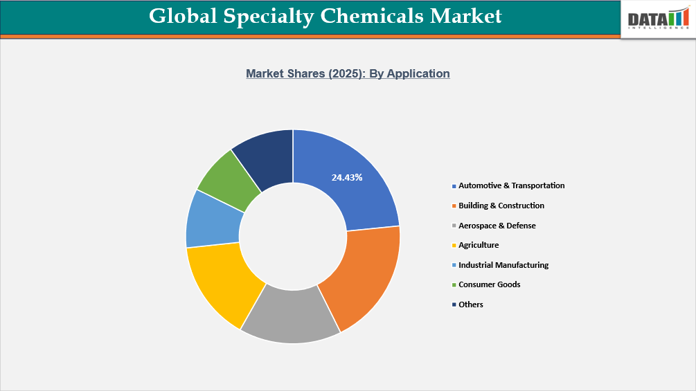 Global Specialty Chemicals Market Segmentation Analysis 