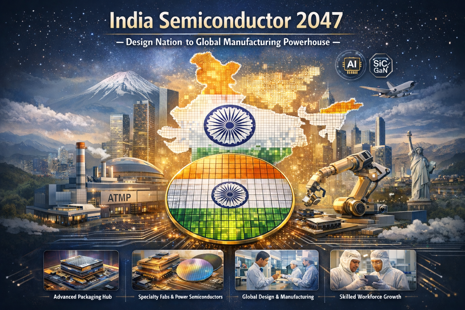 Thumbnail for India Semiconductor 2047: From “Design Nation” to a Trusted Global Manufacturing & Packaging Powerhouse