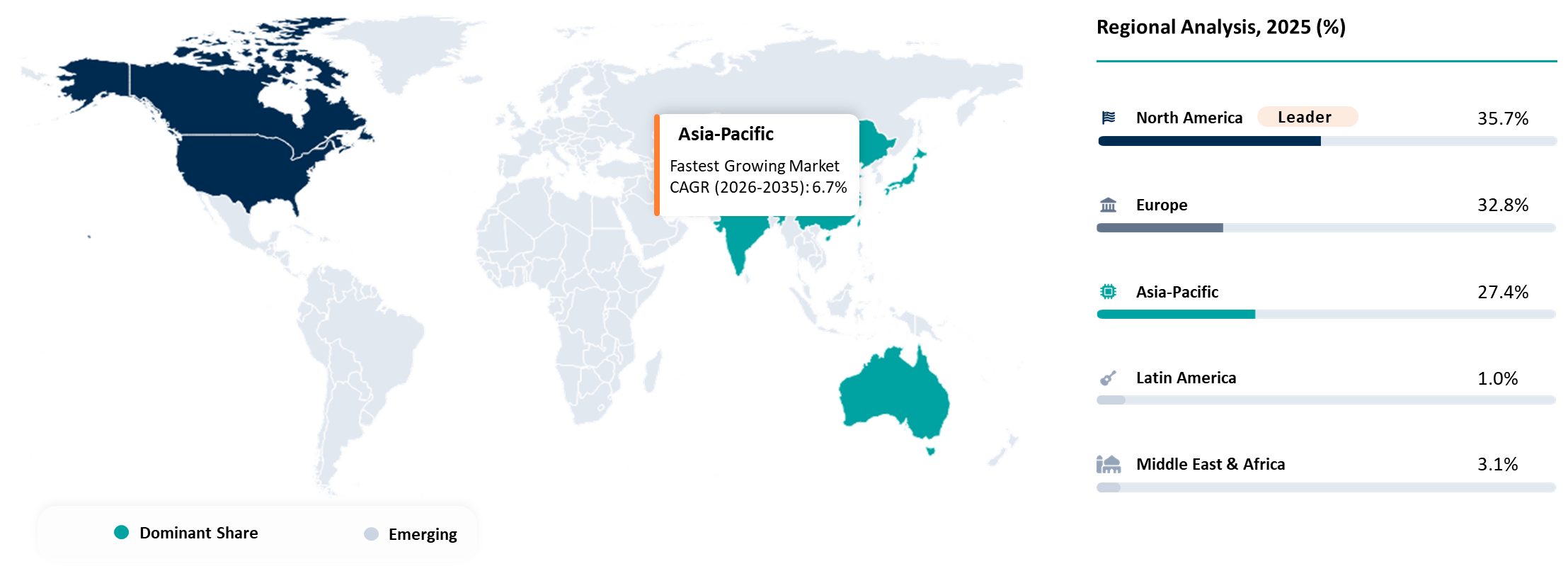 Industrial Carousel Market Geographical Penetration
