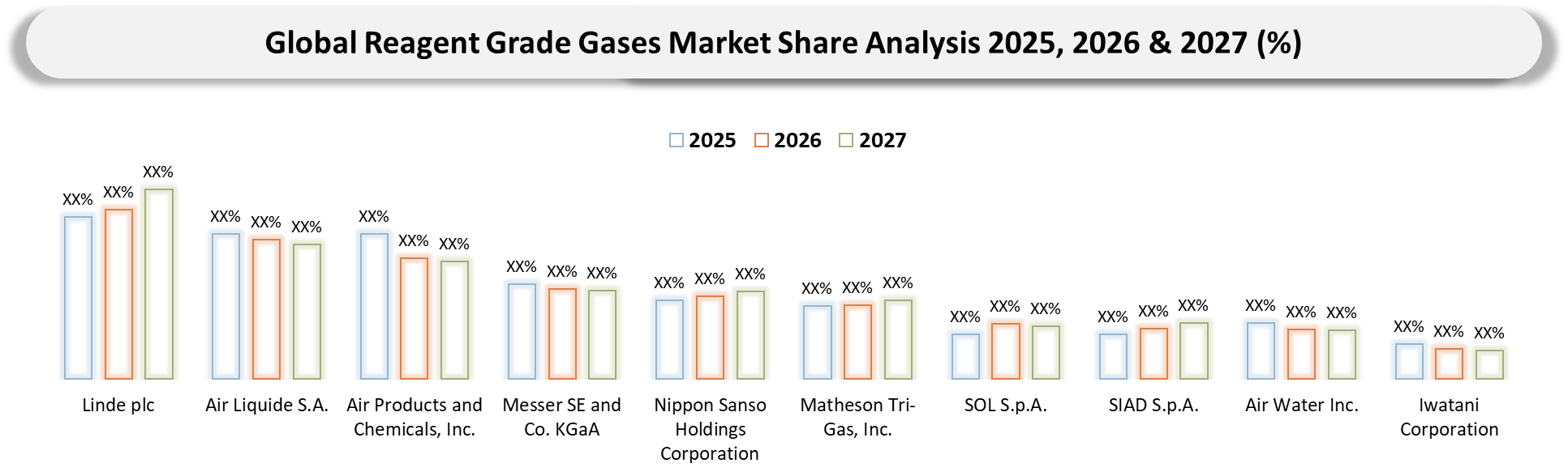 Reagent Grade Gases Market Company Share analysis