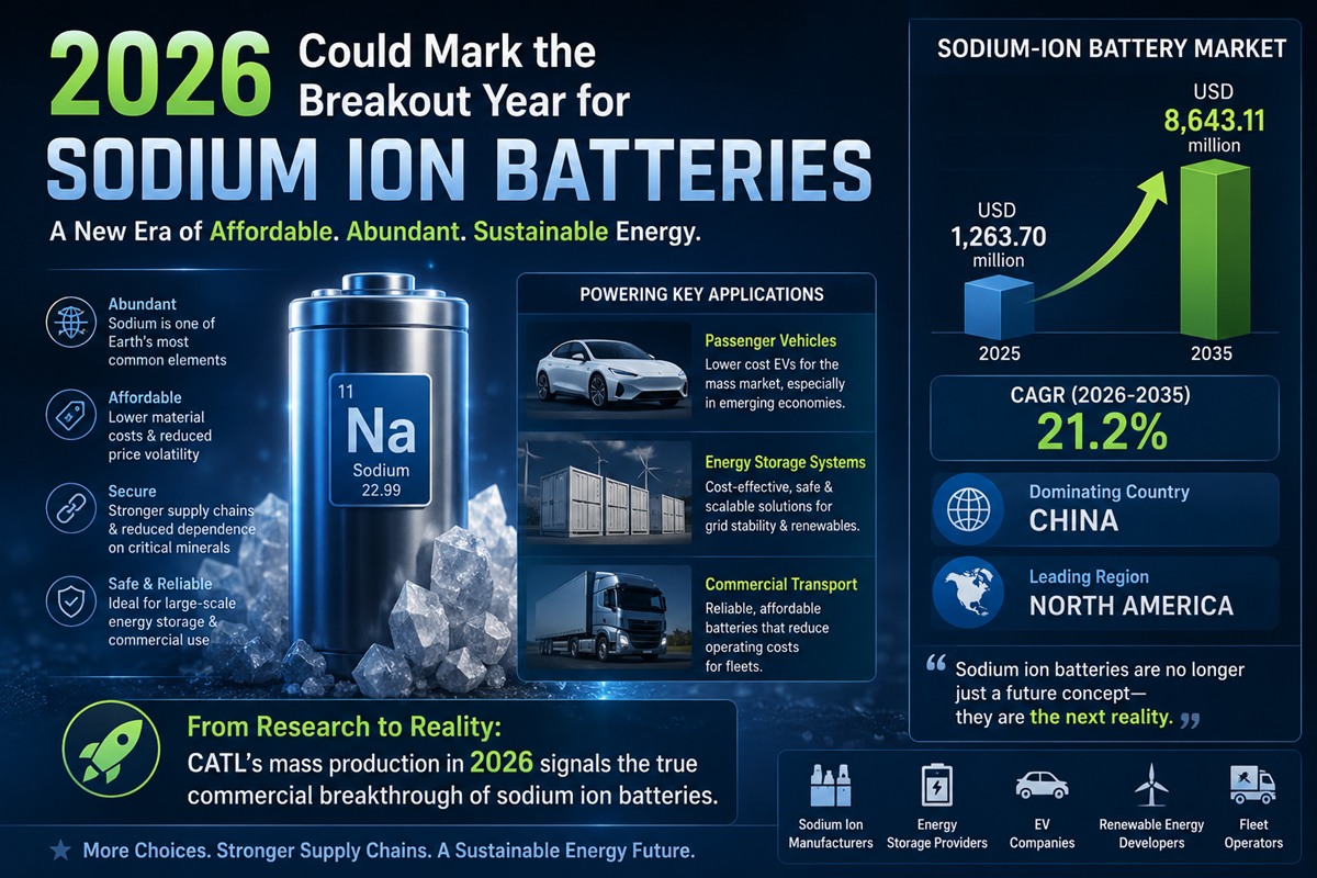 Sodium Ion Battery Market Size 2026-2035