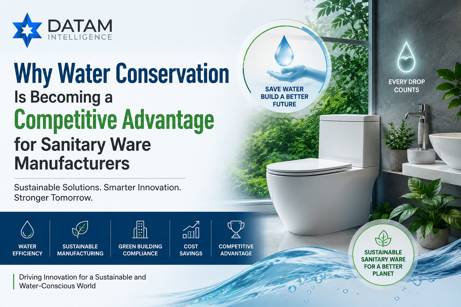 Water-efficient sanitaryware solutions driving sustainability and innovation in the global ceramic sanitaryware industry