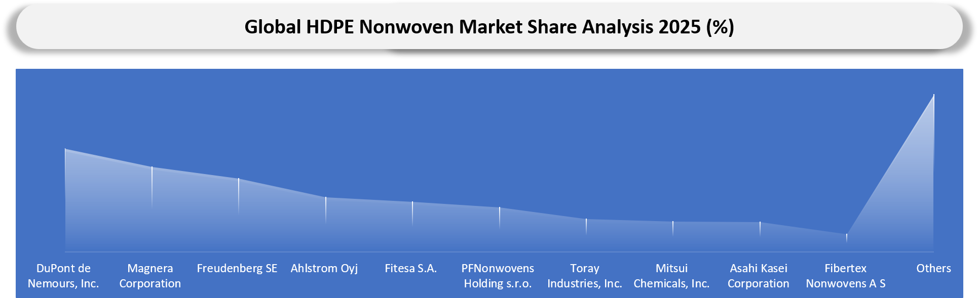 HDPE Nonwoven Market Company share analysis